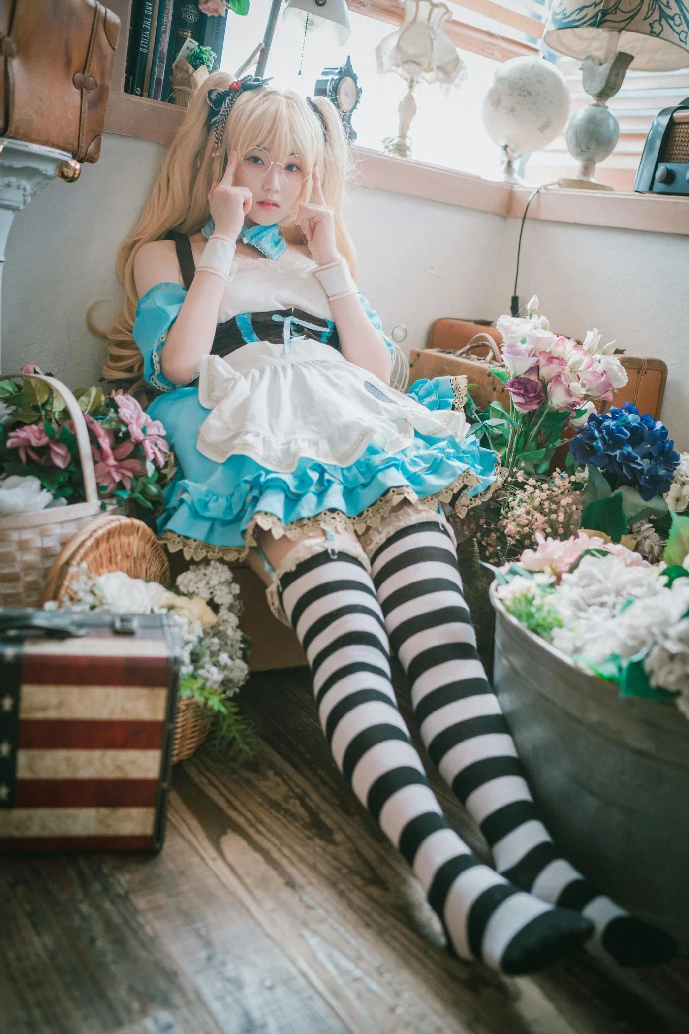 Bambi밤비 – NO.04 Alice in Glasses [49P]插图5